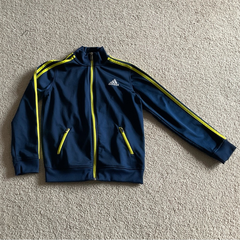 Adidas Kids Jacket - Size 8 (Small)